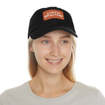 Austin Realtor Skyline Hat with Leather Patch