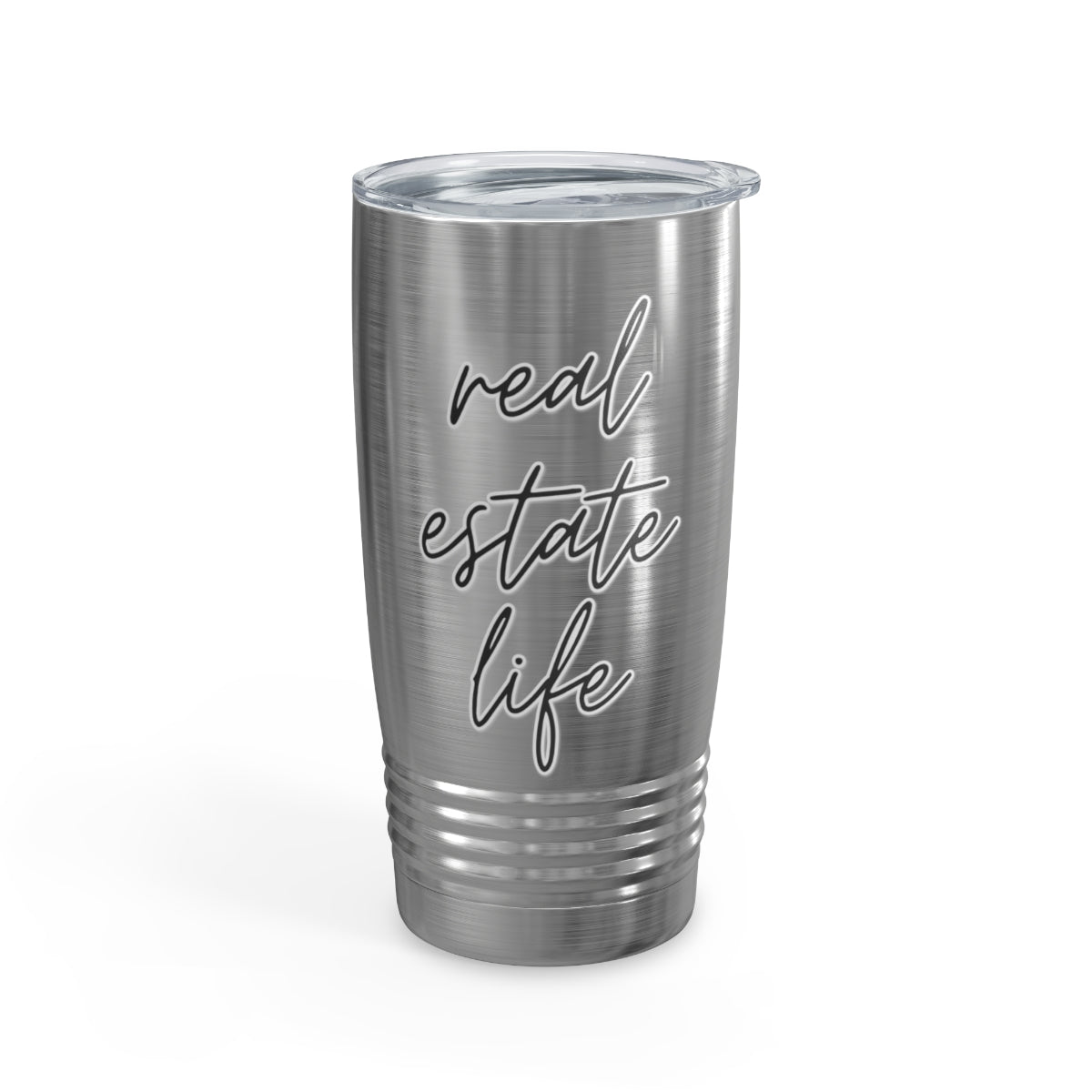 Real Estate Life Elegant Ringneck Tumbler