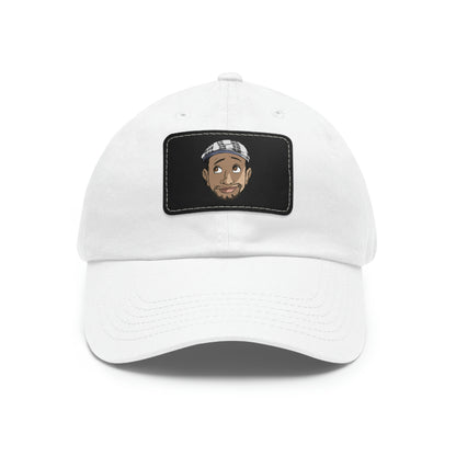 @ianofaustin Head Logo Hat with Leather Patch #ianofaustin