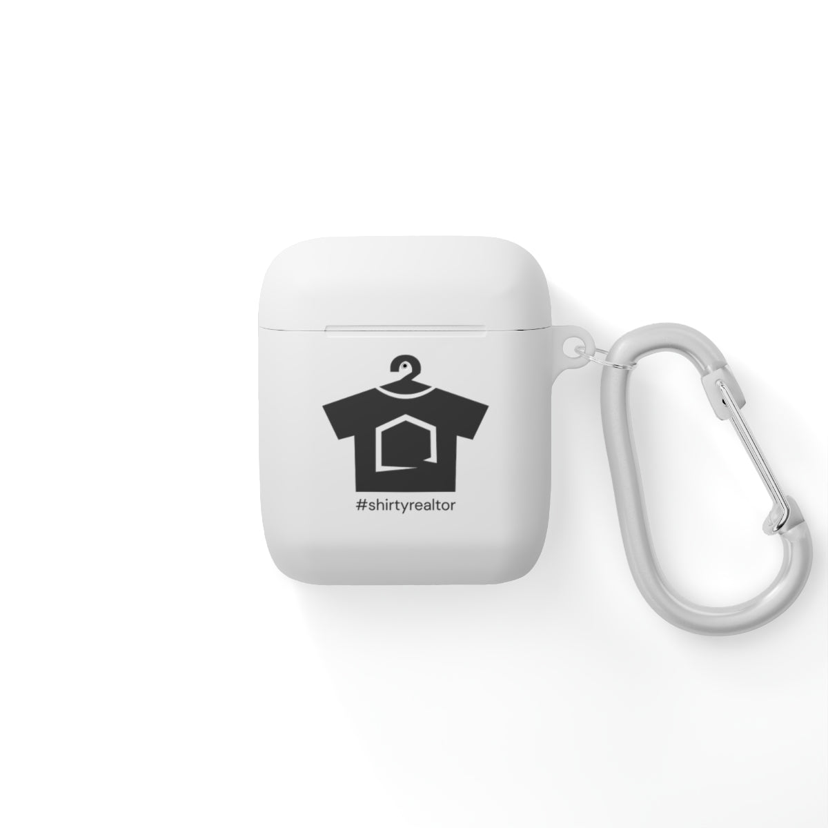 Shirty Realtor Black Logo AirPods Case - ShirtRealtorsWear