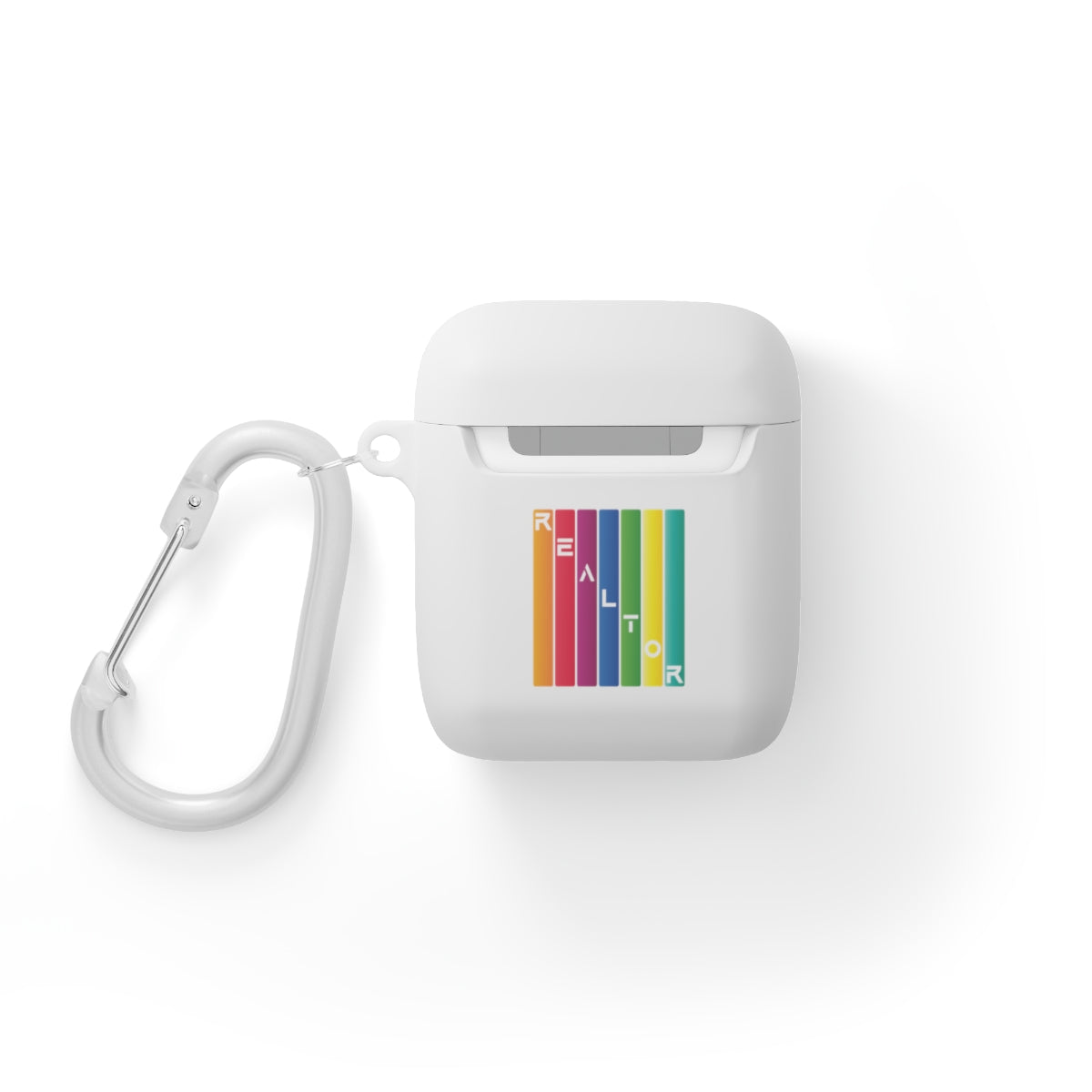 Realtor Colored Bars AirPods Case - Shirty Realtor #shirtyrealtor