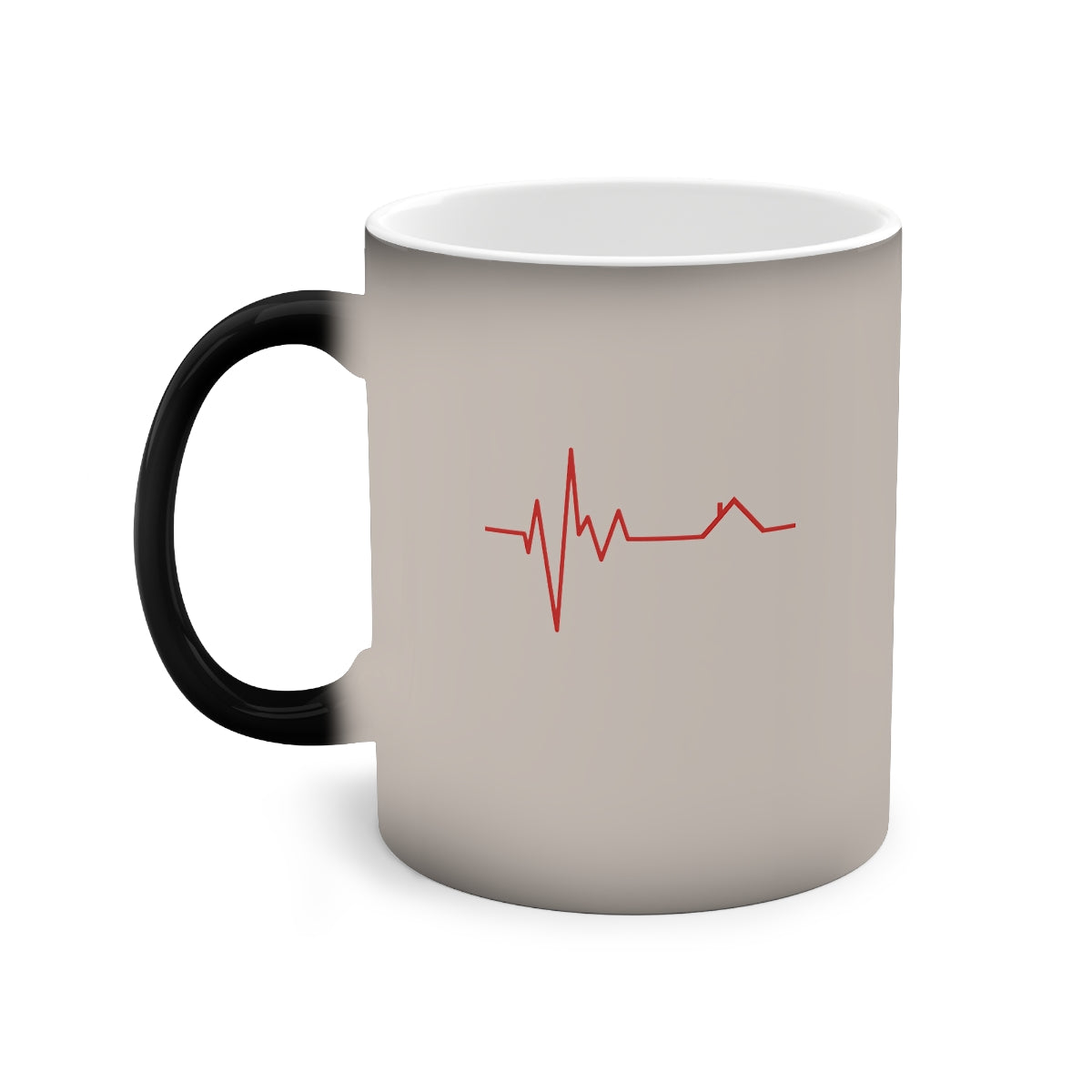 Housebeat Red Color Changing Mug