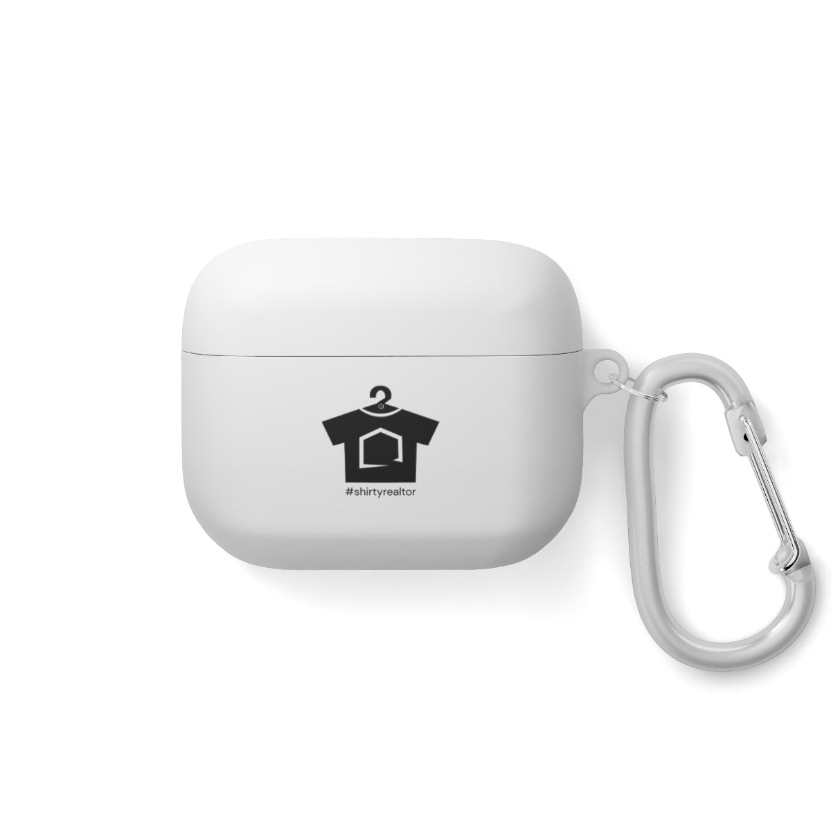 Shirty Realtor Black Logo AirPods Case - ShirtRealtorsWear