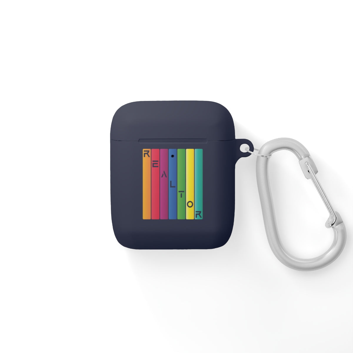 Realtor Colored Bars AirPods Case - Shirty Realtor #shirtyrealtor