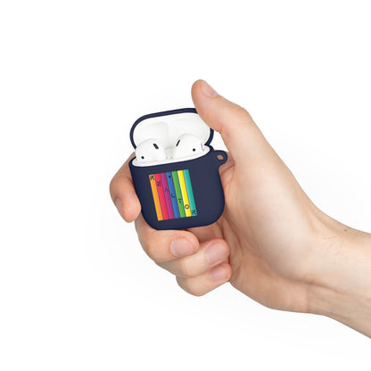 Realtor Colored Bars AirPods Case - Shirty Realtor #shirtyrealtor