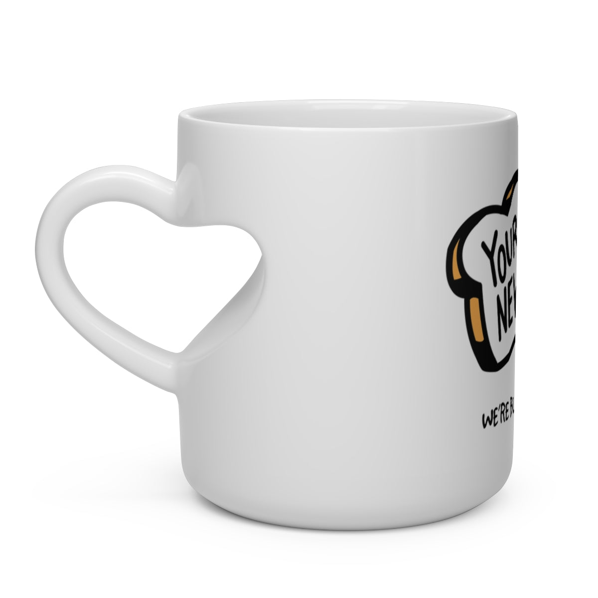 Heart Shape Mug - REAL ESTATE Tease