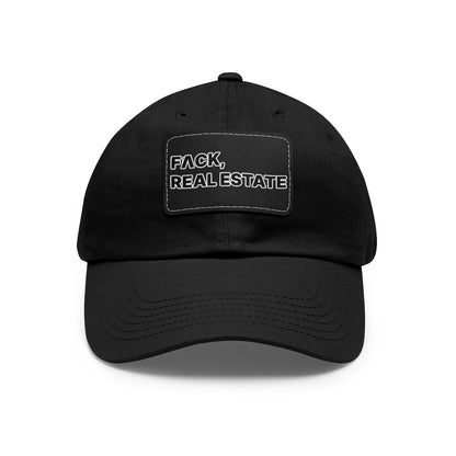 FACK Real Estate Hat with Leather Patch