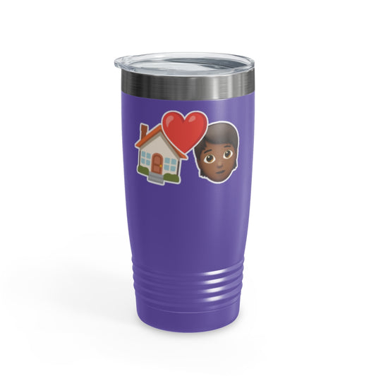 House Lover Dark Ringneck Tumbler