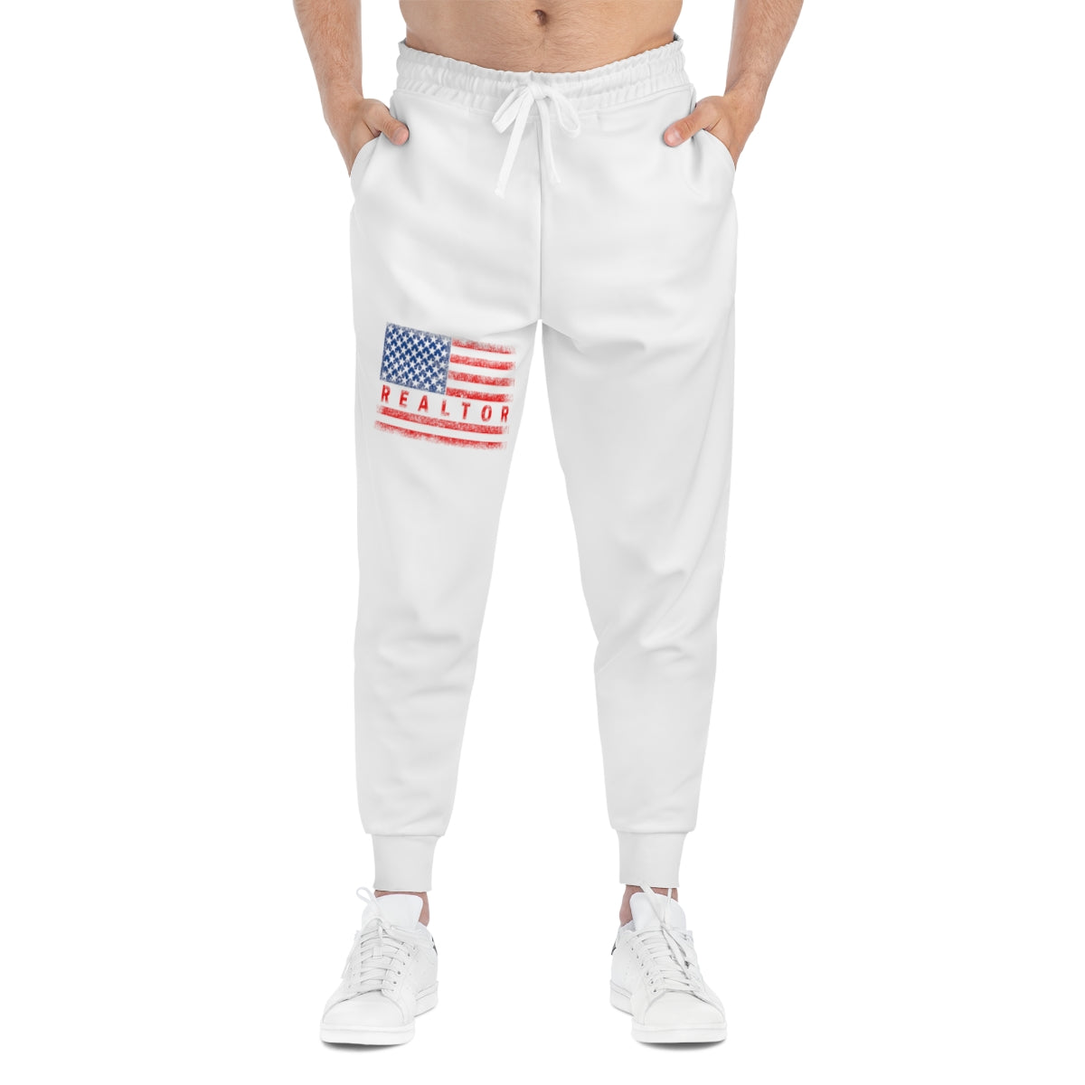 American Flag Realtor Athletic Joggers