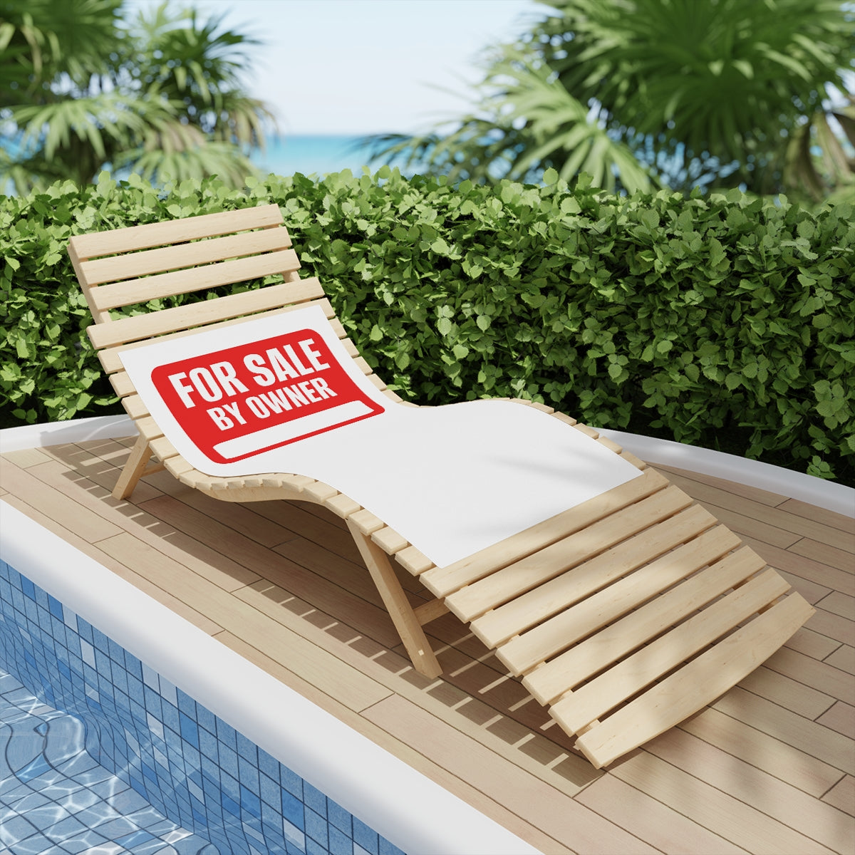 FSBO Beach Towels - REAL ESTATE Tease