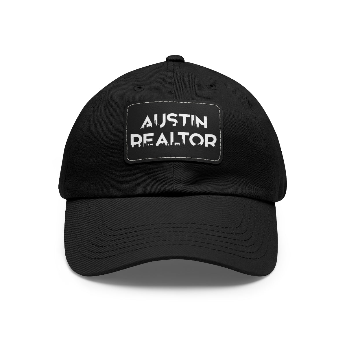 Austin Realtor Skyline Hat with Leather Patch