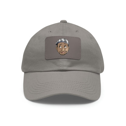 @ianofaustin Head Logo Hat with Leather Patch #ianofaustin