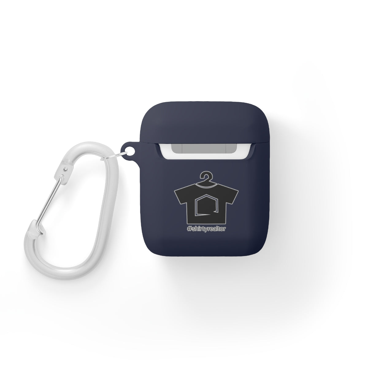 Shirty Realtor Black Logo AirPods Case - ShirtRealtorsWear