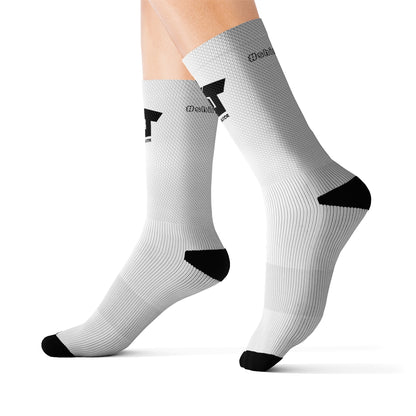 ShirtyRealtor Black Logo Socks