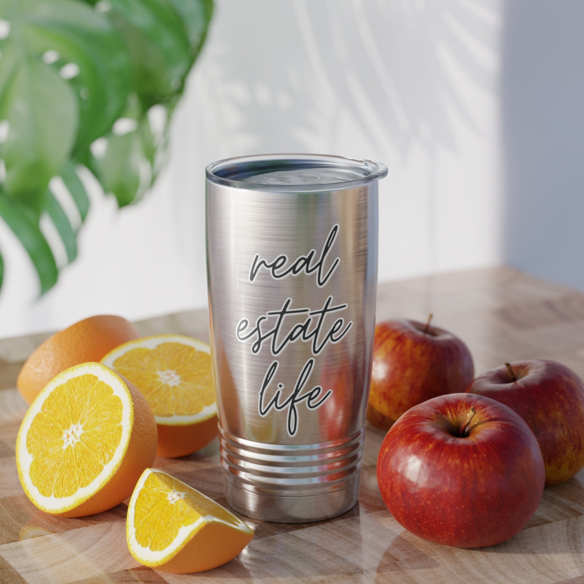 Real Estate Life Elegant Ringneck Tumbler