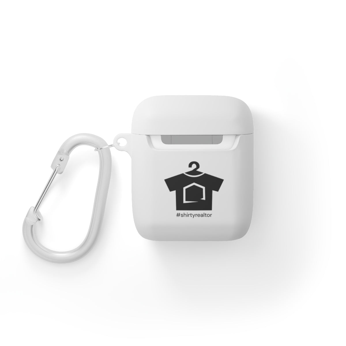 Shirty Realtor Black Logo AirPods Case - ShirtRealtorsWear