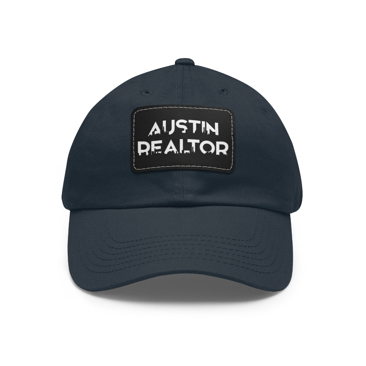 Austin Realtor Skyline Hat with Leather Patch