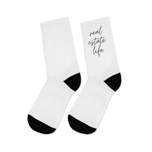 Real Estate Life Elegant Socks