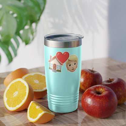 House Lover Light Ringneck Tumbler