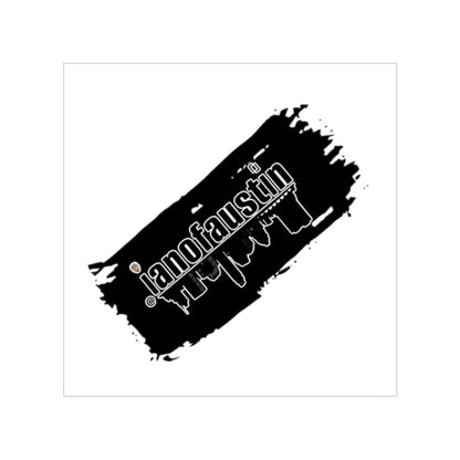 @ianofaustin REAL Austin Skyline Black Brush Outdoor Sticker