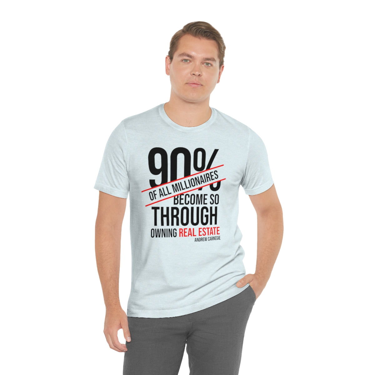 90 Percent of Millionaires - ShirtRealtorsWear