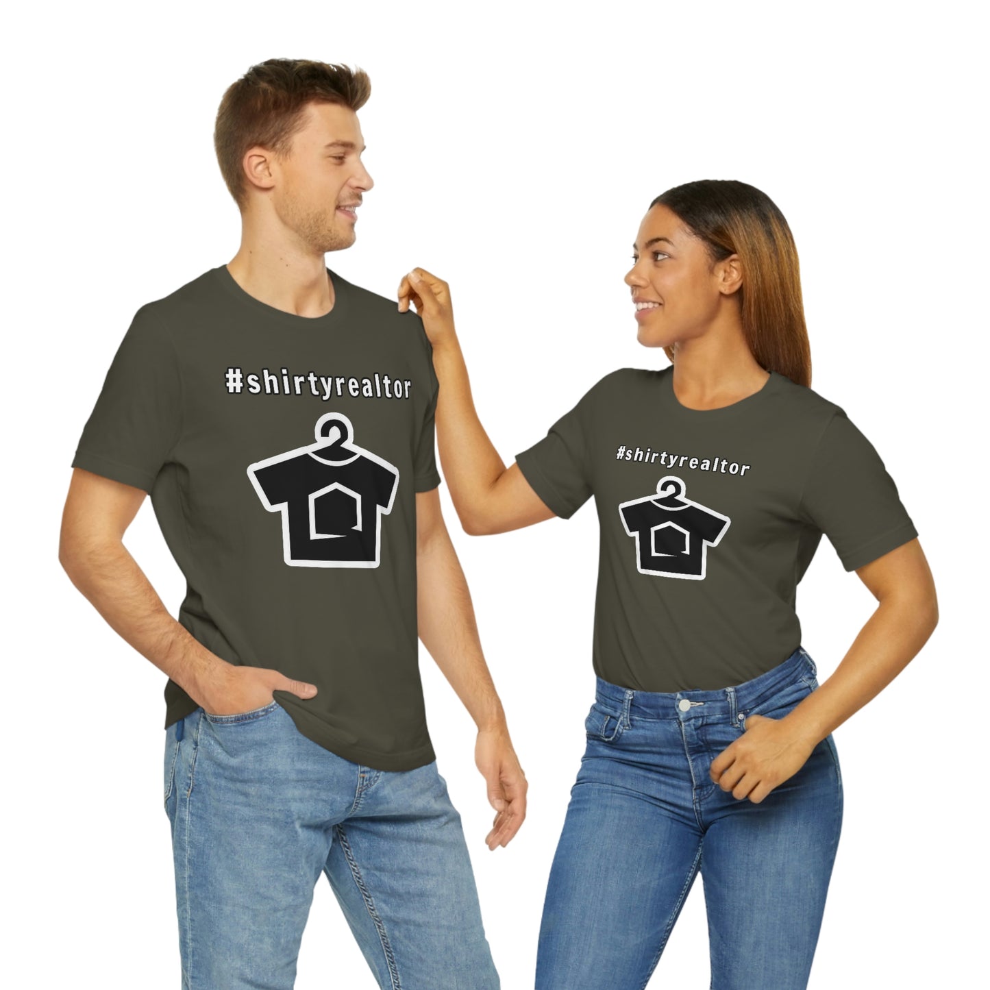 Hashtag ShirtyRealtor and Logo