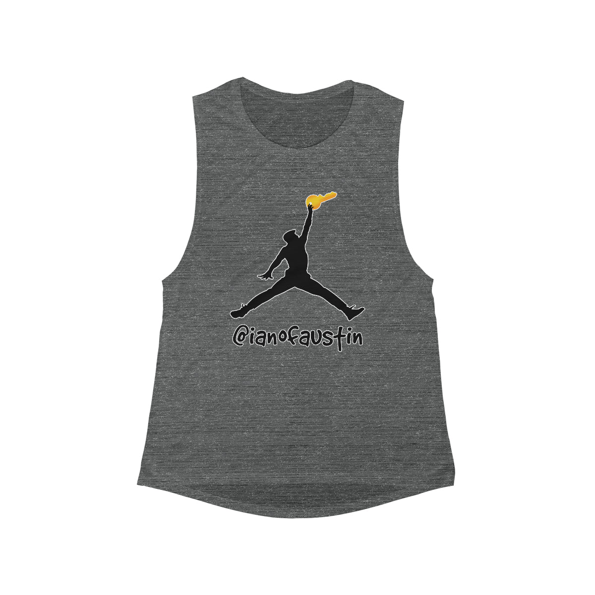 Jumpman Women's Flowy Scoop Muscle Tank #ianofaustin - REAL ESTATE Tease