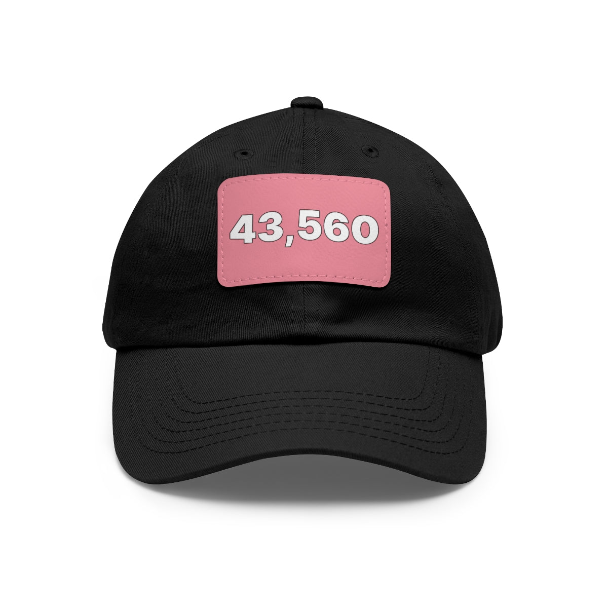 43,560 Hat with Leather Patch