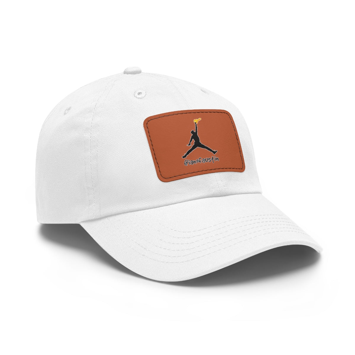 Jumpman Dad Hat with Leather Patch #ianofaustin - REAL ESTATE Tease