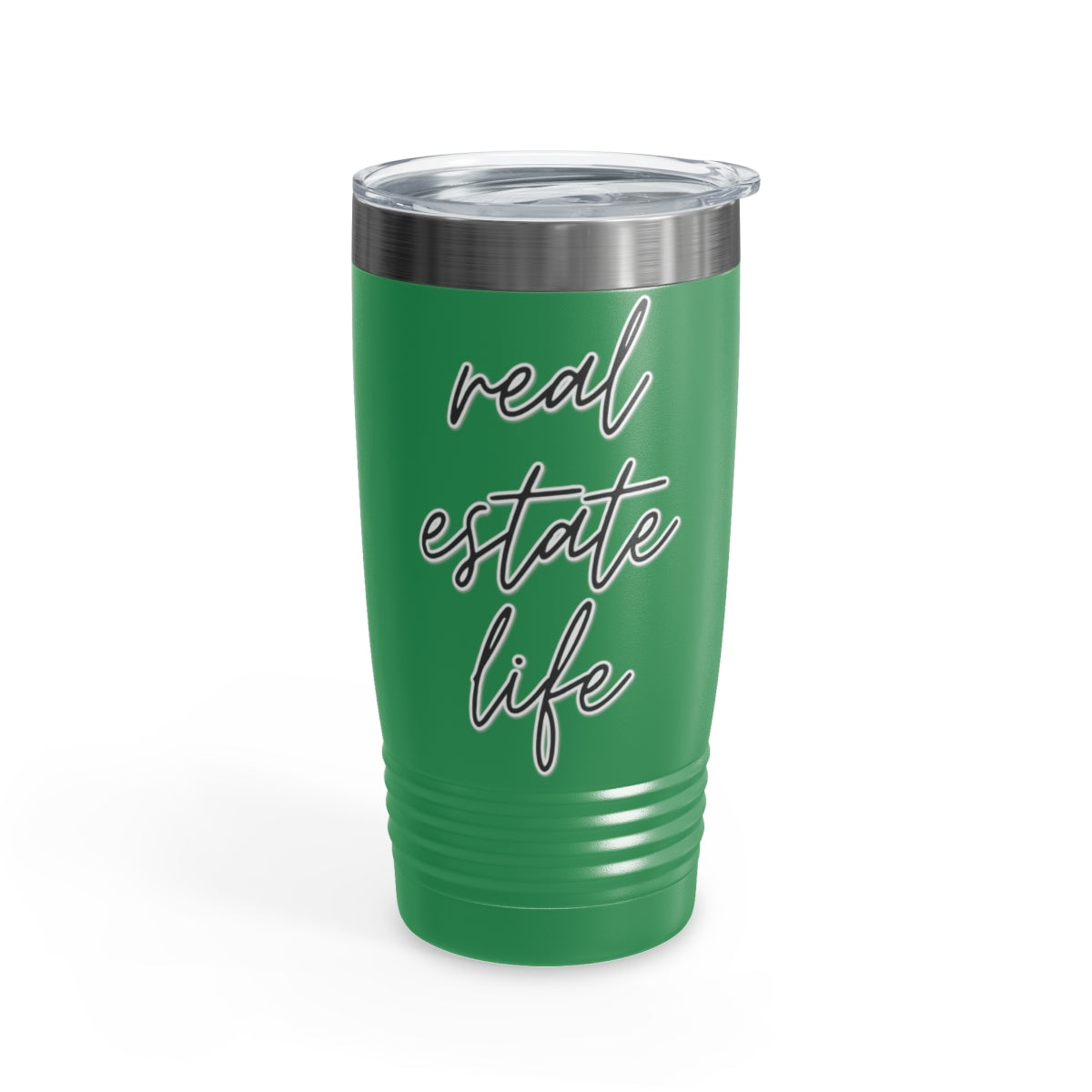 Real Estate Life Elegant Ringneck Tumbler