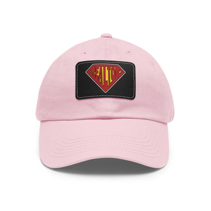 Super Realtor Hat with Leather Patch