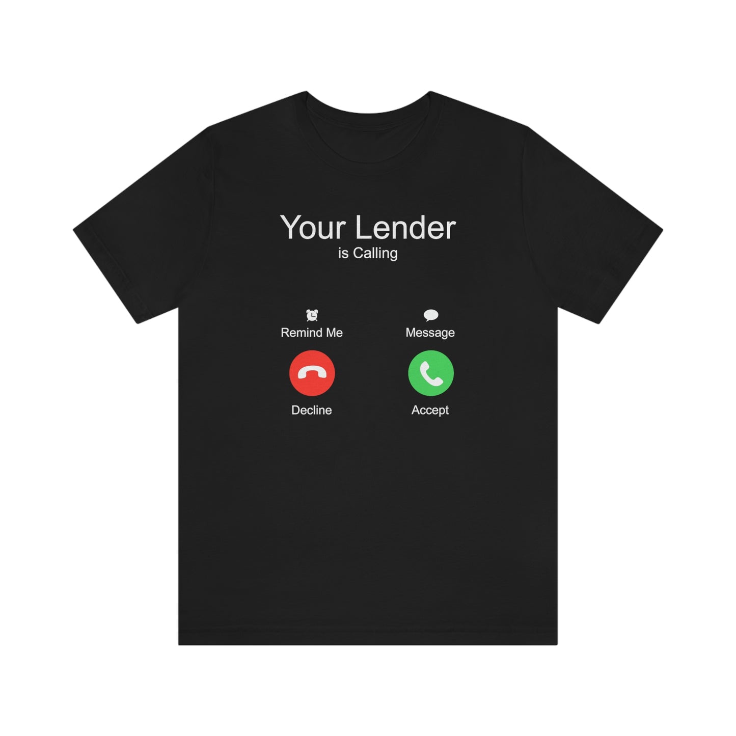 Your Lender is Calling