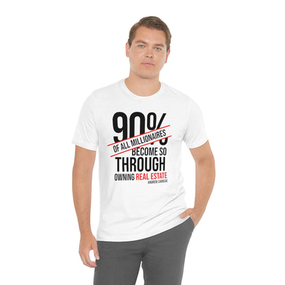 90 Percent of Millionaires - ShirtRealtorsWear