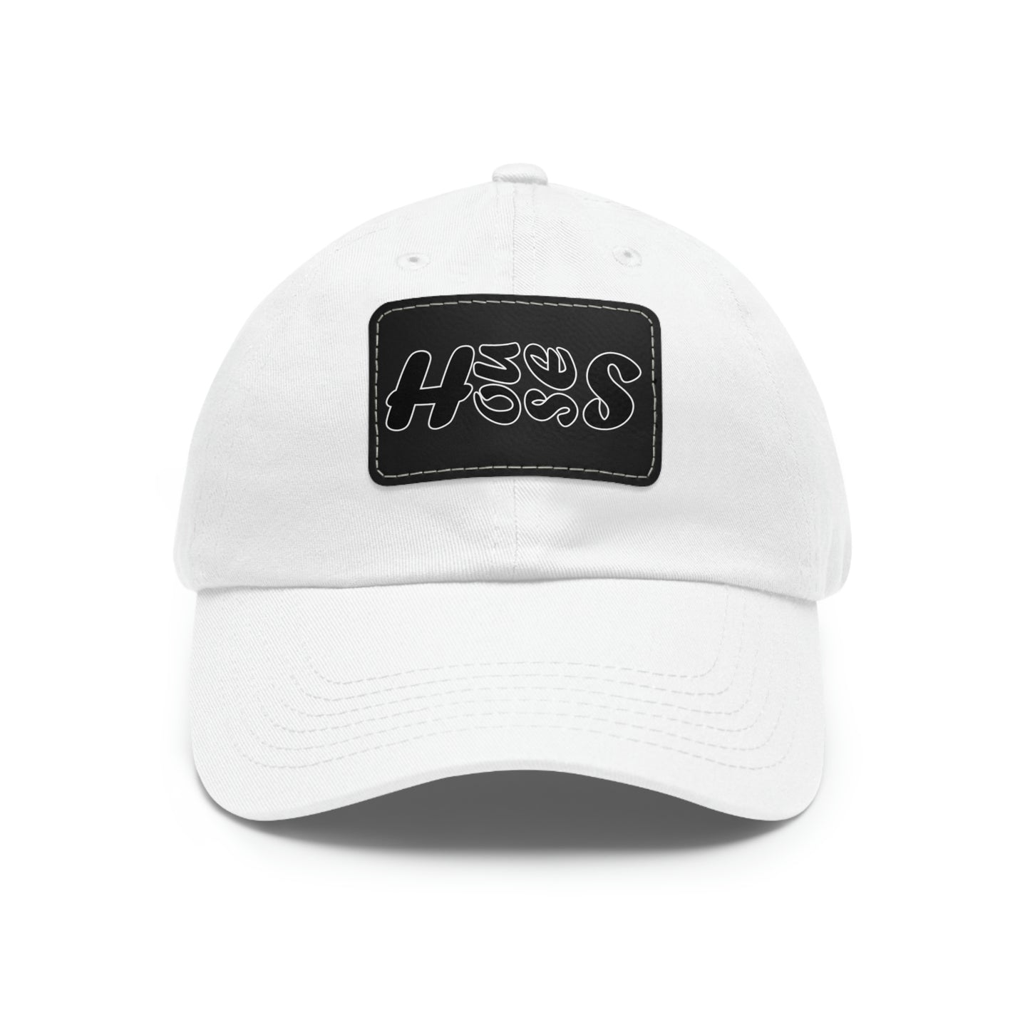 Houses Side-Scroll Bold Hat with Leather Patch