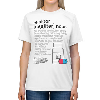 Realtor Medicine Unisex Triblend Tee - REAL ESTATE Tease