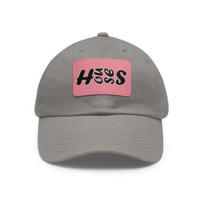 Houses Side-Scroll Bold Hat with Leather Patch