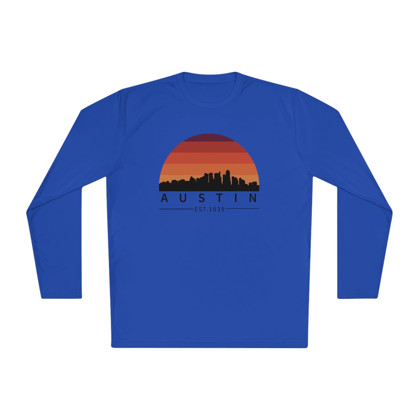 Austin Established Retro Sunset Long Sleeve Tee