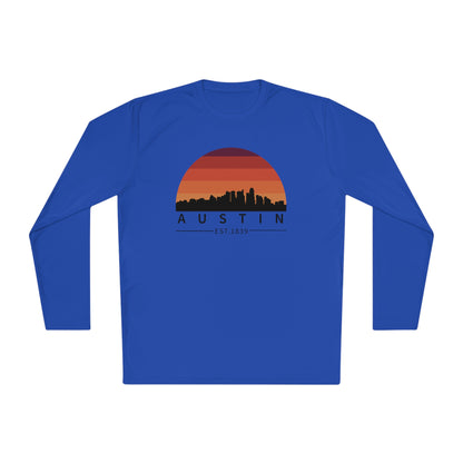 Austin Established Retro Sunset Long Sleeve Tee