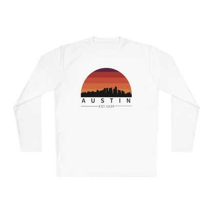 Austin Established Retro Sunset Long Sleeve Tee