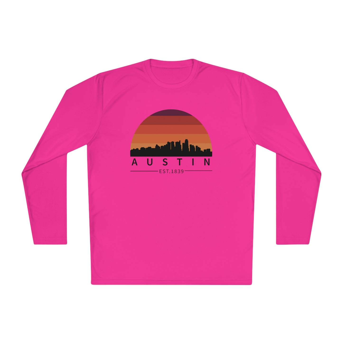 Austin Established Retro Sunset Long Sleeve Tee