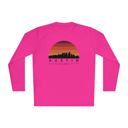 Austin Established Retro Sunset Long Sleeve Tee